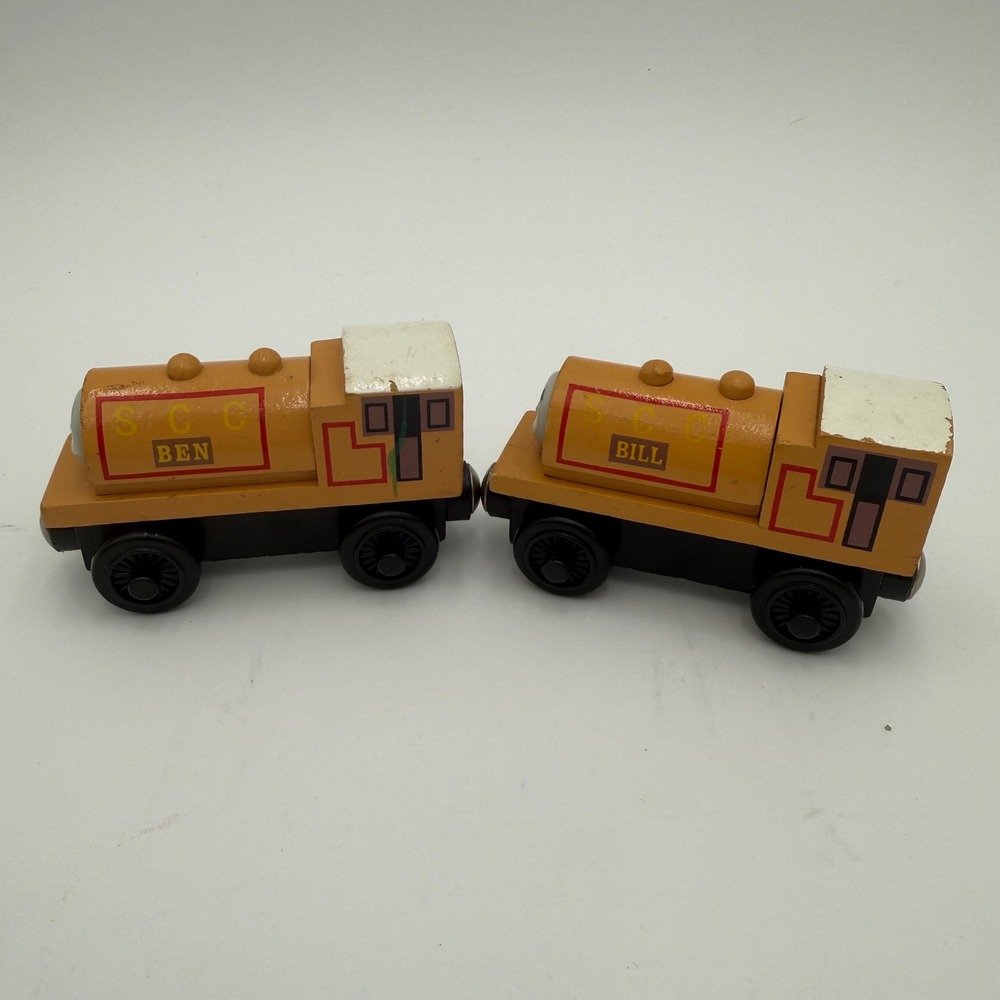 Thomas & Friends Wooden Railway Bill and Ben Twin Engines GUC
